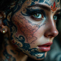 Beautiful Faces Print — No. 244 — Digital Wall Art