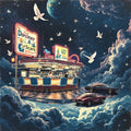 Retro Diner Among the Stars