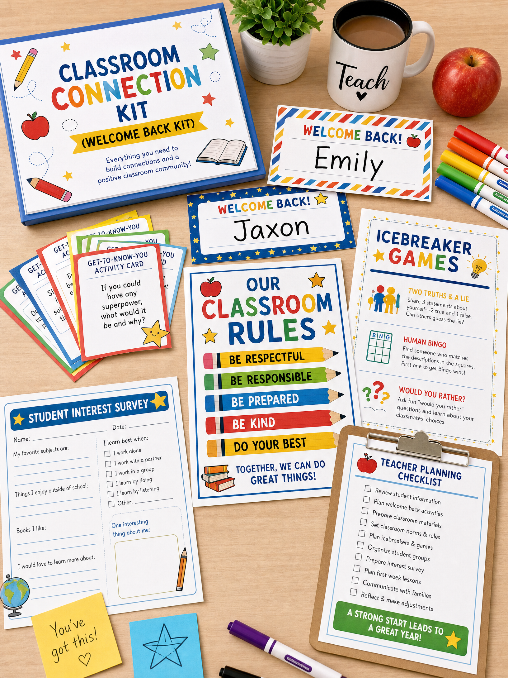 Classroom Connection Kit (Welcome Back Kit)