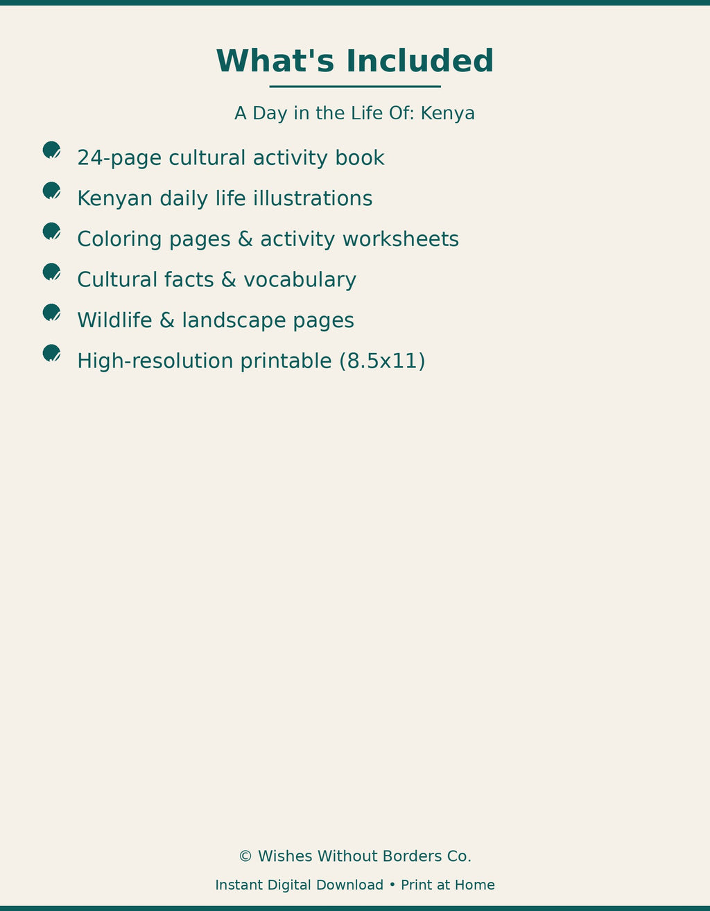 day_kenya what's included