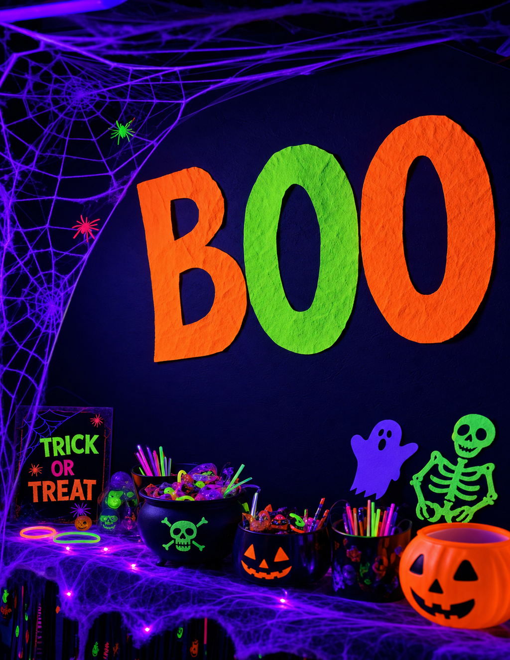 DIY Neon Name Sign Kit — 2 Styles A-Z + 0-9 | Printable Blacklight Glow Letters | Kids Room Decor | UV Highlighter Trace Art | Instant Download