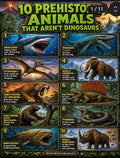 10 Prehistoric Animals That Aren't Dinosaurs | Educational Poster Set for Kids