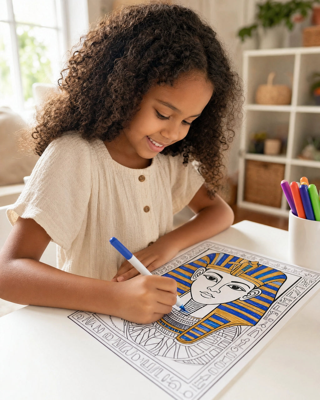 Around the World with Friends Coloring Book | 15 Global Culture Coloring Pages | Multicultural Kids Printable PDF | Geography & Traditional Outfits