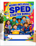 Neuro-Inclusive SPED Starter Bundle | Visual Schedules, IEP Data Binder & Emotion Regulation Toolkit | Special Ed Teacher Printable