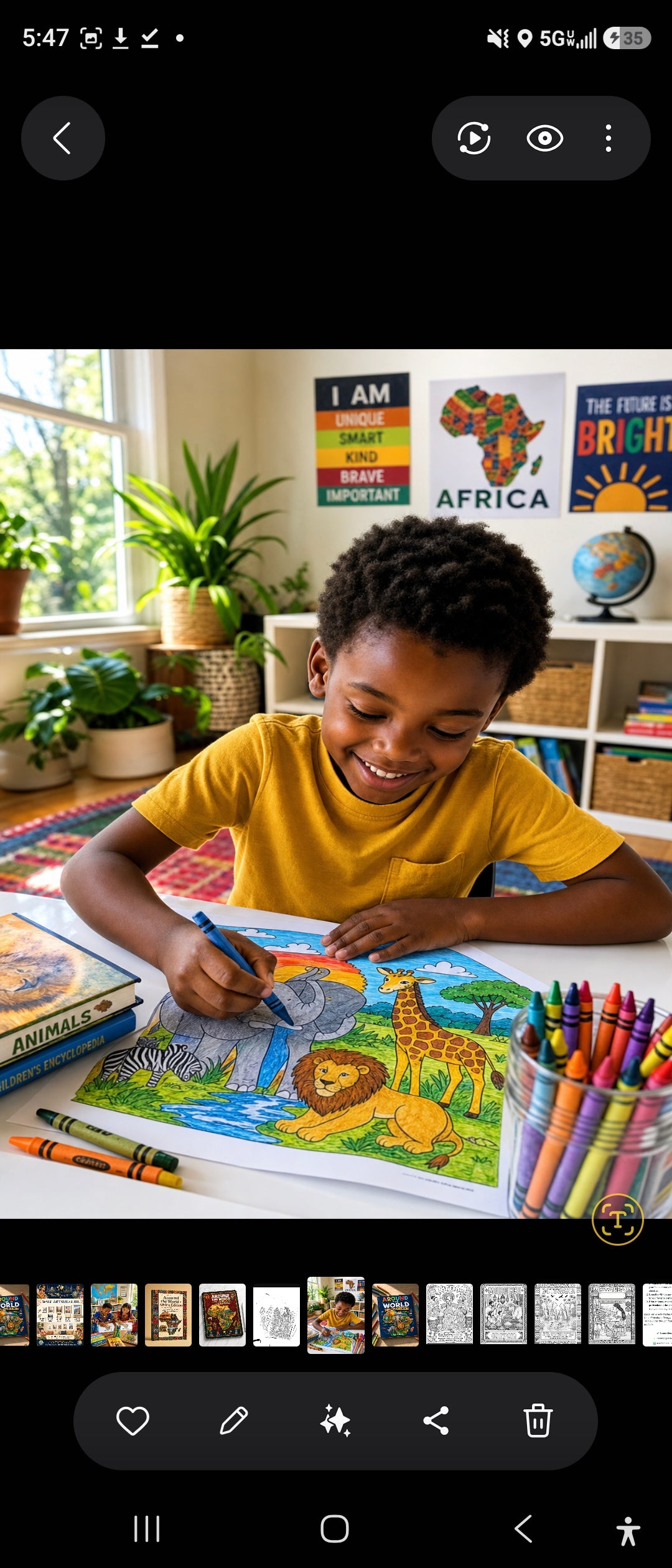 Around the World Coloring Book: Africa Edition | 22 Cultural Coloring Pages + Fun Facts | Educational Geography PDF for Kids