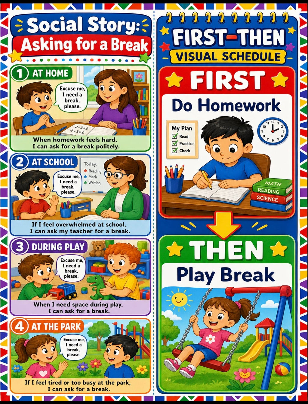 Neuro-Inclusive SPED Starter Bundle | Visual Schedules, IEP Data Binder & Emotion Regulation Toolkit | Special Ed Teacher Printable