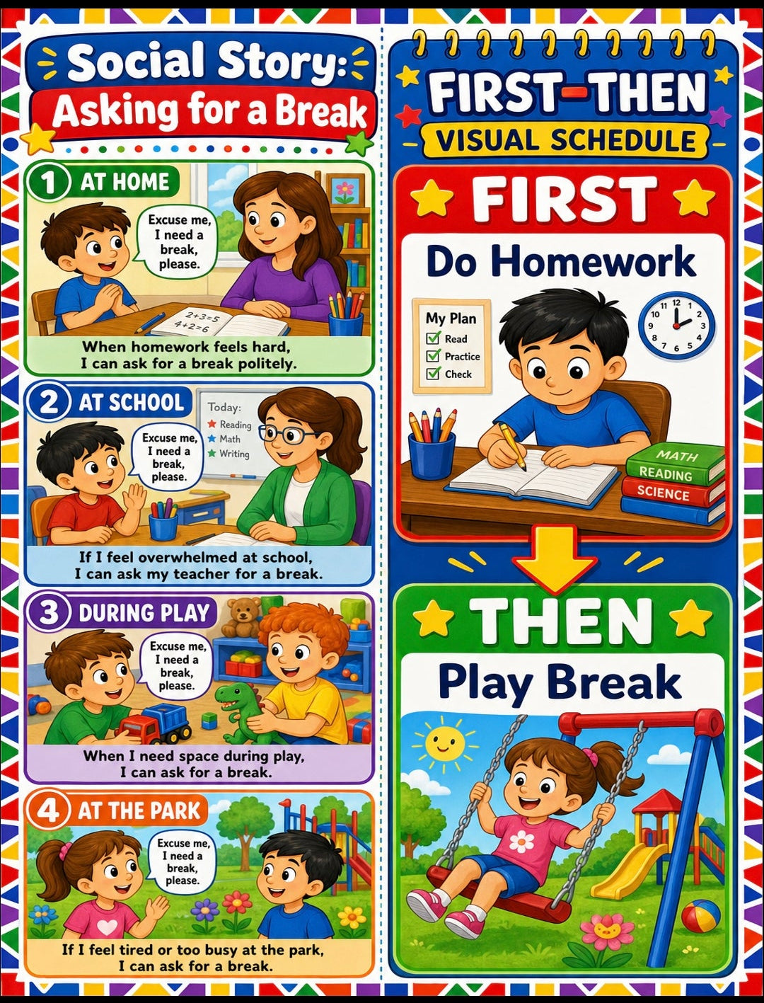 Neuro-Inclusive SPED Starter Bundle | Visual Schedules, IEP Data Binder & Emotion Regulation Toolkit | Special Ed Teacher Printable