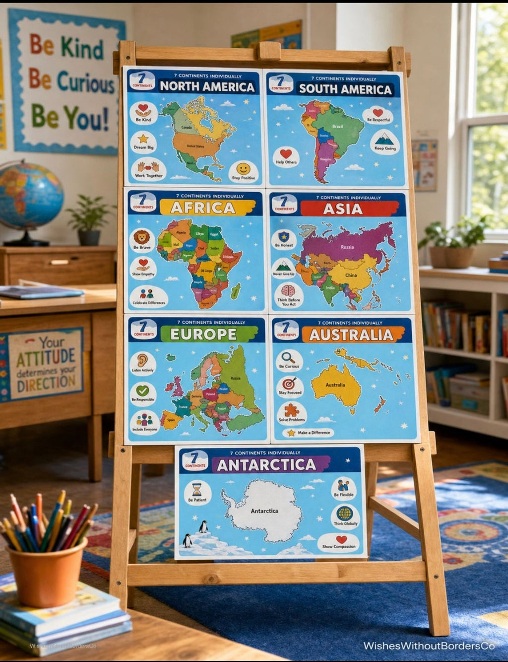 Exploring the 7 Continents: A Social and Emotional Learning (SEL) Journey
