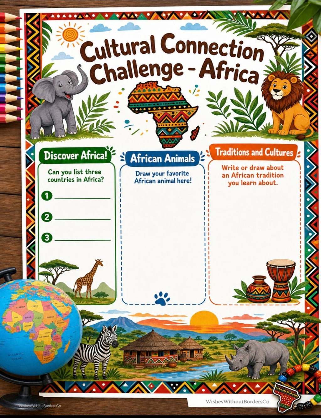 Exploring the 7 Continents: A Social and Emotional Learning (SEL) Journey
