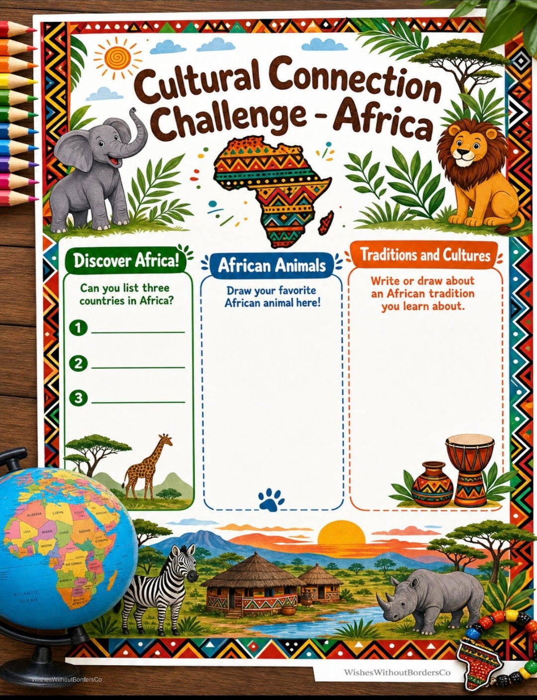 Exploring the 7 Continents: A Social and Emotional Learning (SEL) Journey