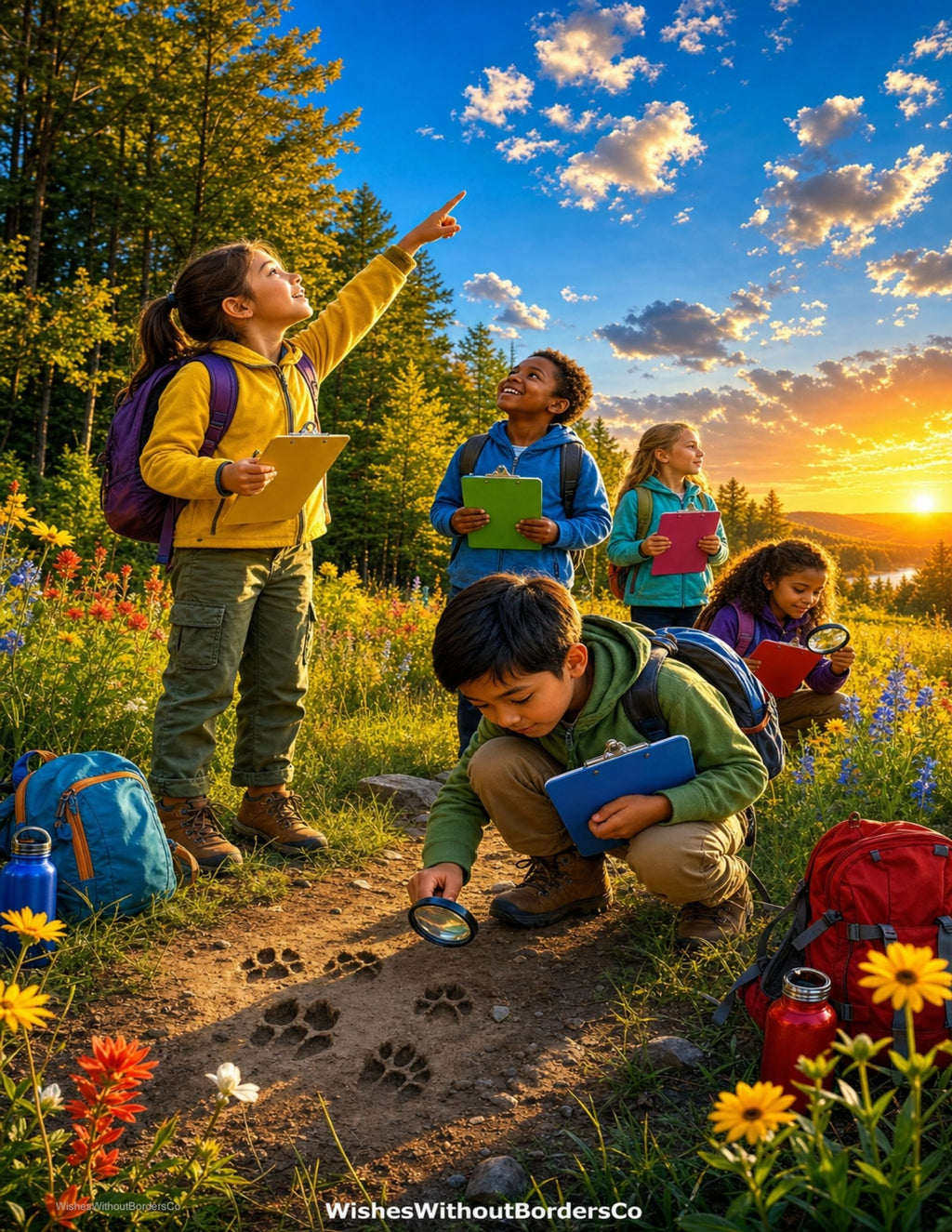 Nature & Outdoor Exploration Pack | Bilingual SEL Activities for Kids