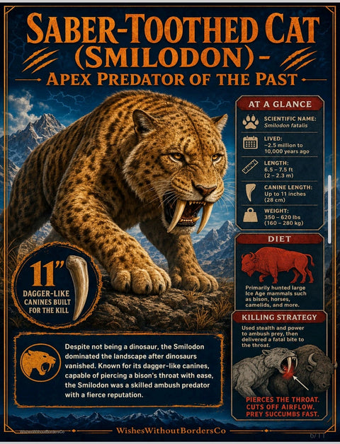 10 Prehistoric Animals That Aren't Dinosaurs | Educational Poster Set for Kids
