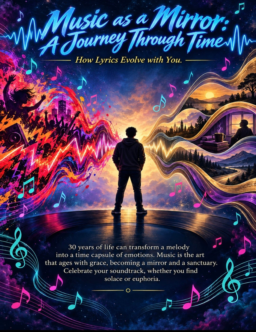 Frequencies of the Soul — 10 Music Wall Art Prints | Instant Digital Download Bundle