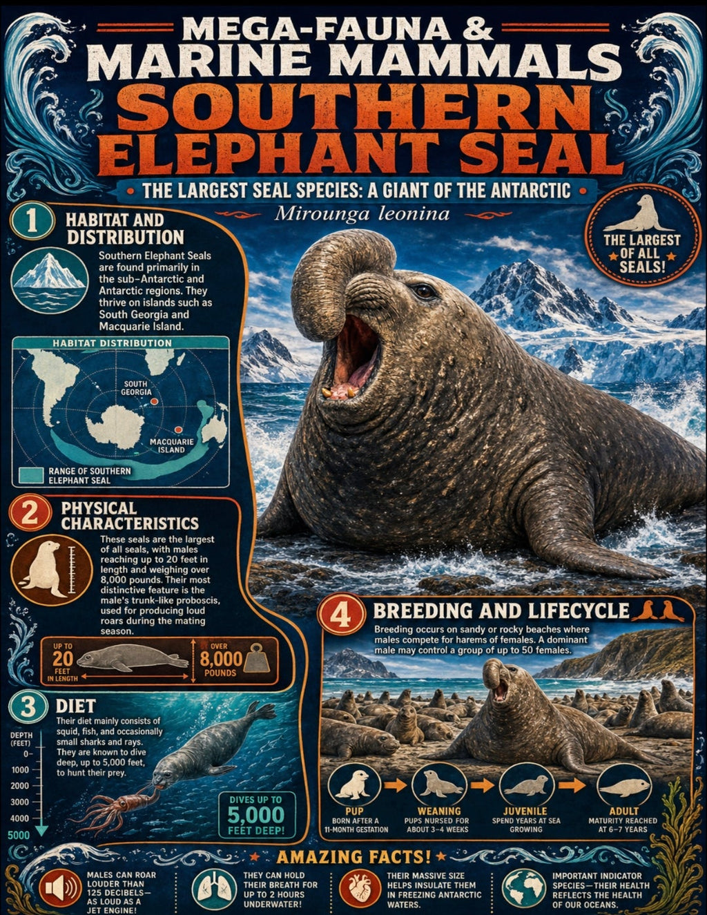 Marine Mammals of the Indian Ocean | Complete Teaching Unit | 14 Educational Posters, Worksheets & Quiz