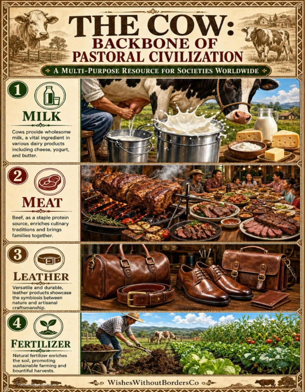 15 Animals That Changed History – Educational Posters (15 Pages + Cover, PDF + PNG)