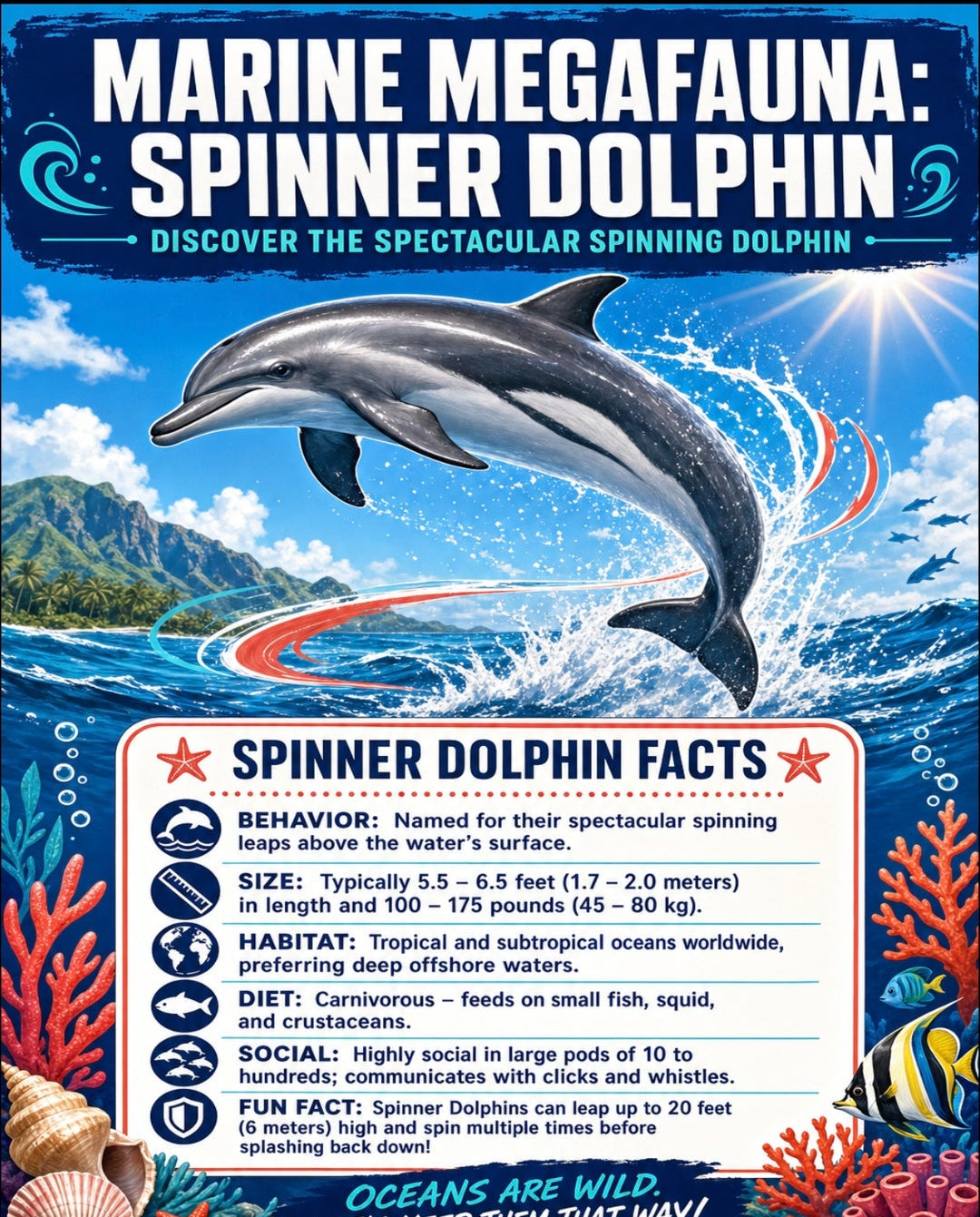 Marine Mammals of the Indian Ocean | Complete Teaching Unit | 14 Educational Posters, Worksheets & Quiz