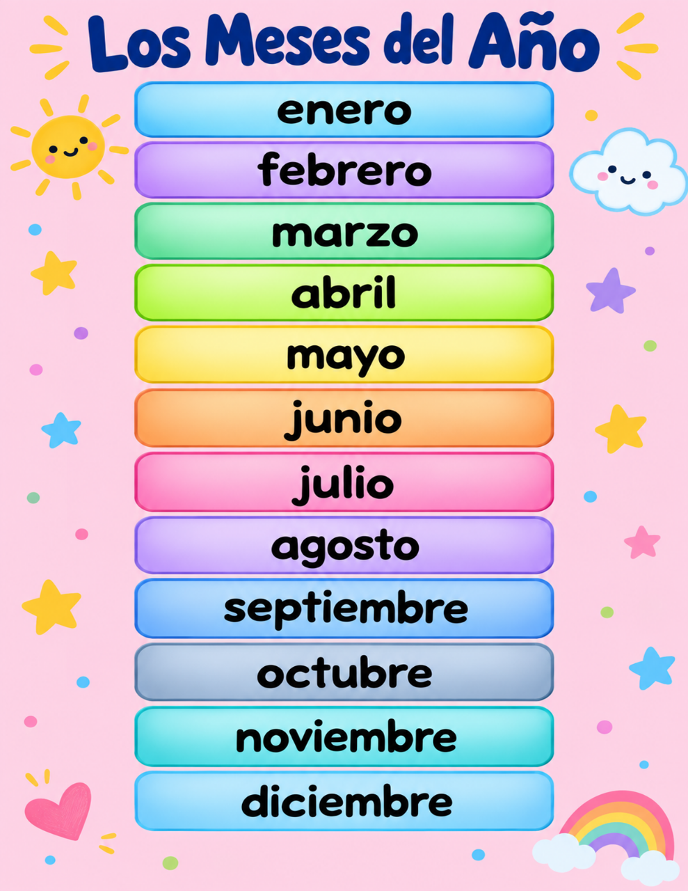Spanish Classroom Decor Bundle - 15 Printable Posters for Bilingual and Dual Language Classrooms - Instant Download