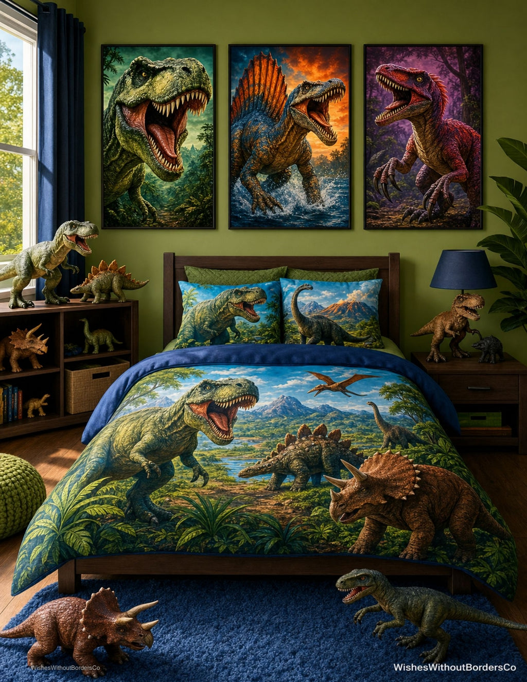 10 Dinosaurs That Could Fly (or Glide) | Educational Poster Set for Kids