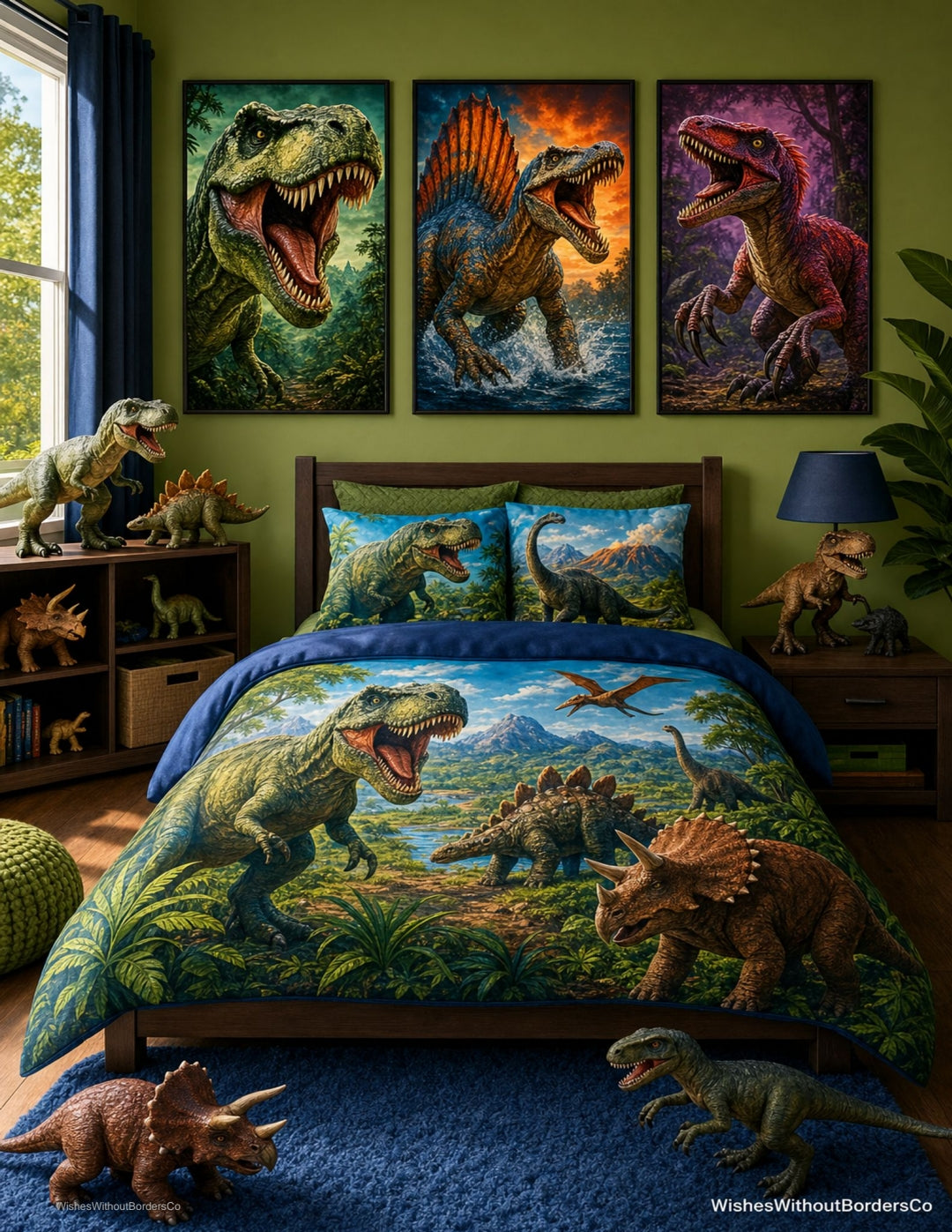 10 Dinosaurs That Could Fly (or Glide) | Educational Poster Set for Kids