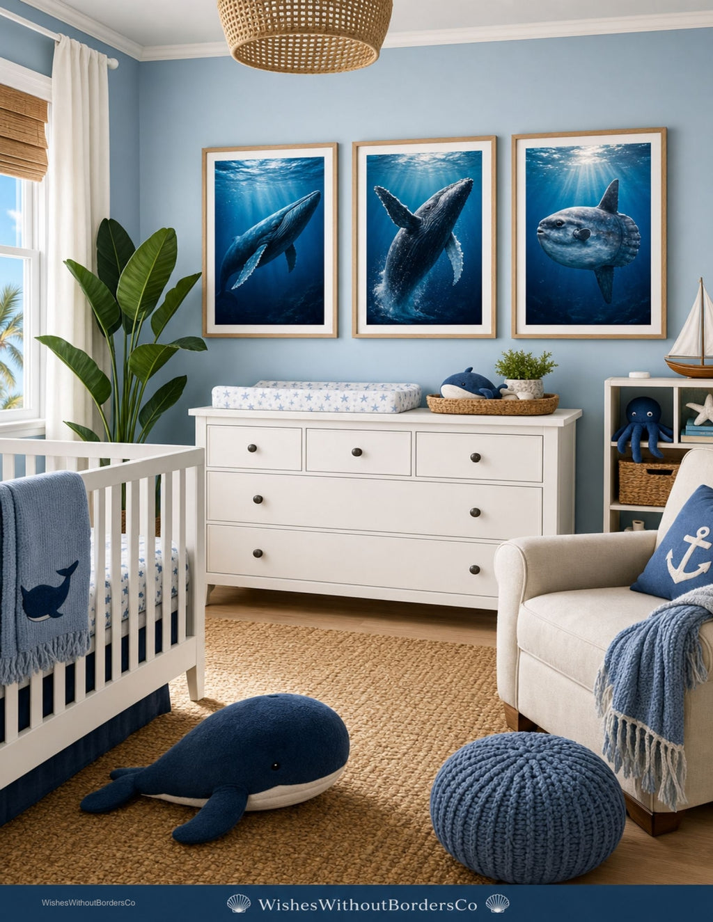 10 Ocean Giants: The Biggest Animals Ever | Educational Poster Set for Kids