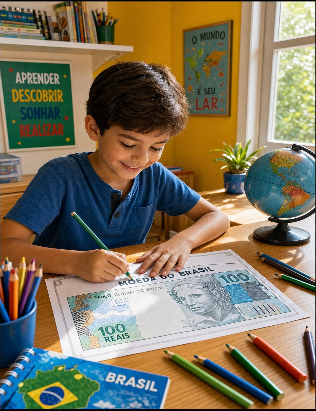 World Currency Coloring & Learning Book for Kids | Money Math, Geography & Fun Facts | Printable Educational Activity | Instant Download