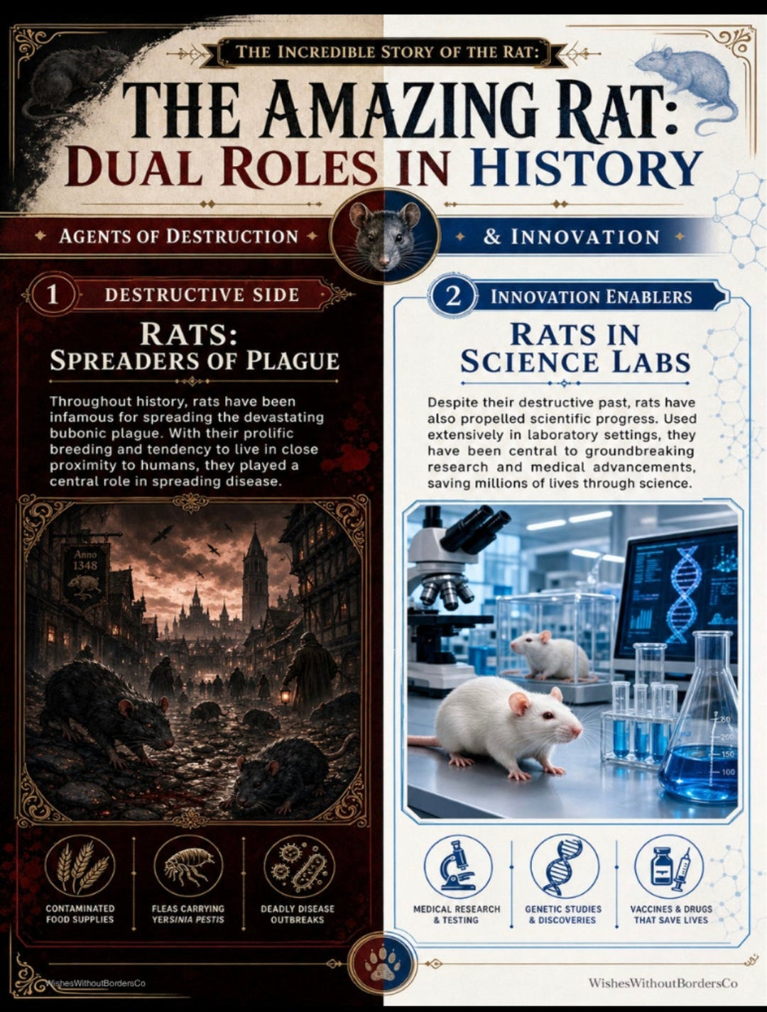 15 Animals That Changed History – Educational Posters (15 Pages + Cover, PDF + PNG)