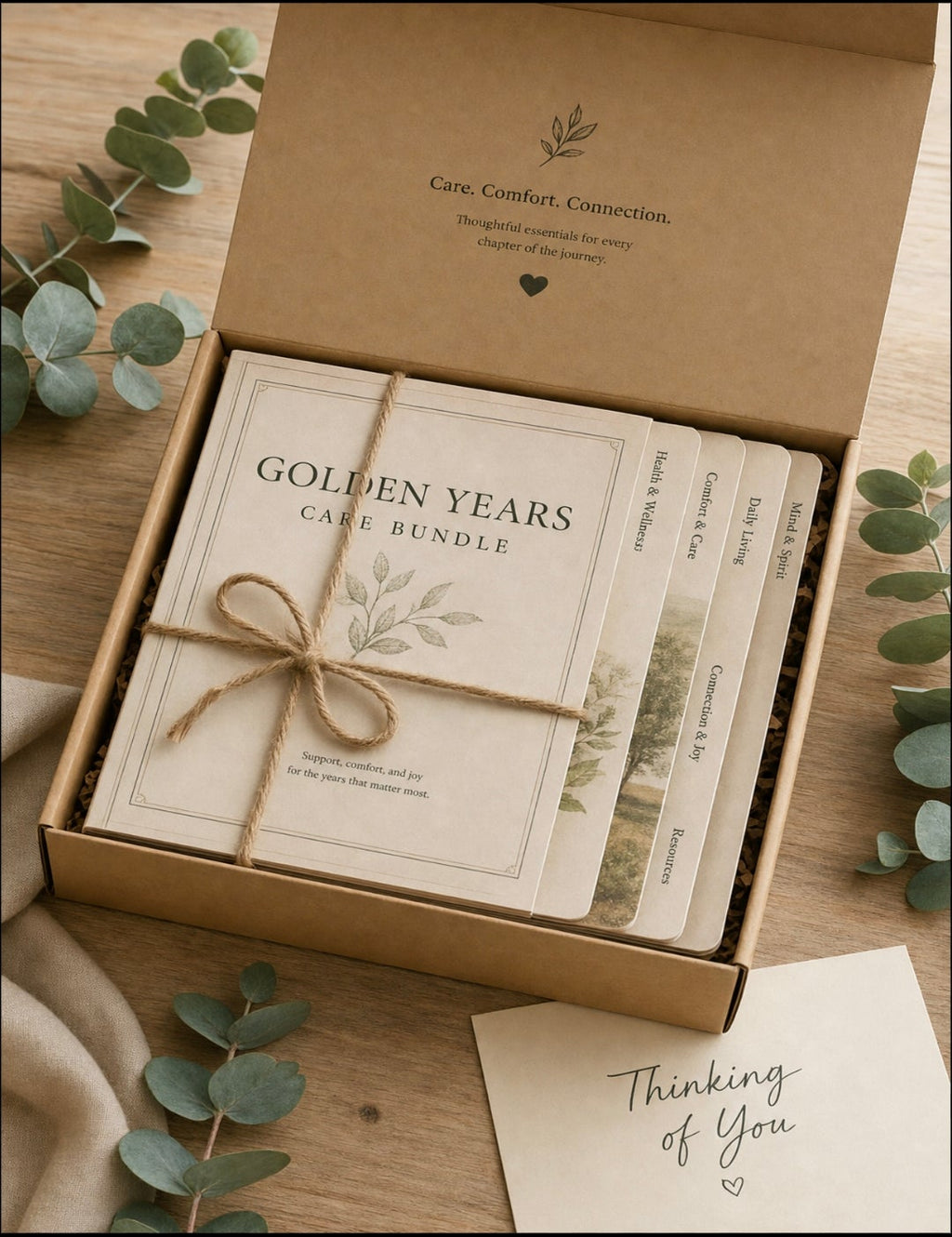 Golden Years Care Bundle | Dementia & Memory Care Guide for Families & Caregivers | 20-Page Printable PDF | Daily Routine Planner, Wellness Tracker & Checklists