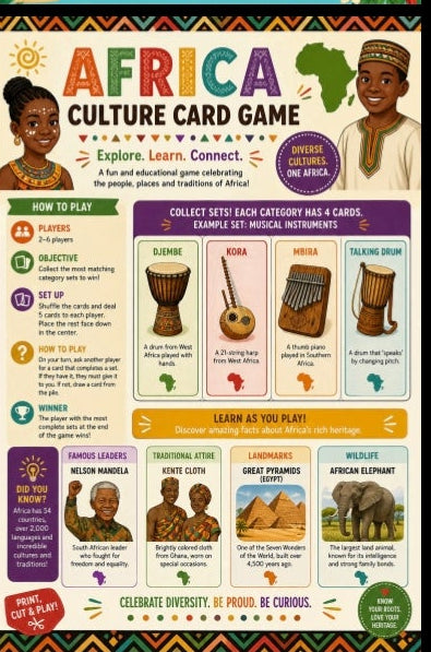 Multicultural Games Printable Activity Bundle for Kids | Classroom Diversity Worksheets | Instant Digital Download