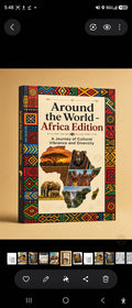 Around the World Coloring Book: Africa Edition | 22 Cultural Coloring Pages + Fun Facts | Educational Geography PDF for Kids
