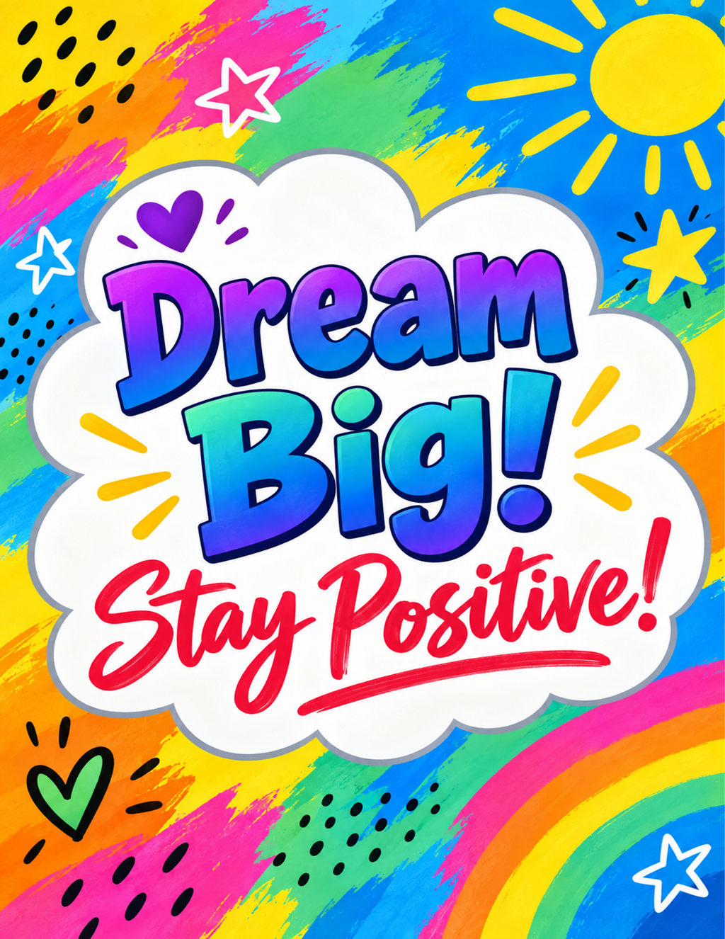 Motivational Classroom Posters Bundle - 12 Printable Positive Affirmation Posters for Elementary Classrooms - Instant Download