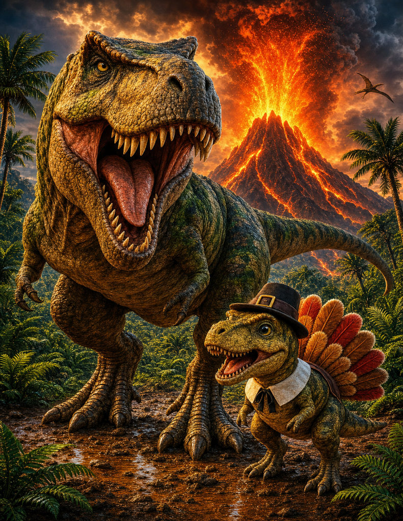 Roaring Seasons Classroom Decor Pack — Dino Holiday Posters (Set of 5 + Bonus)