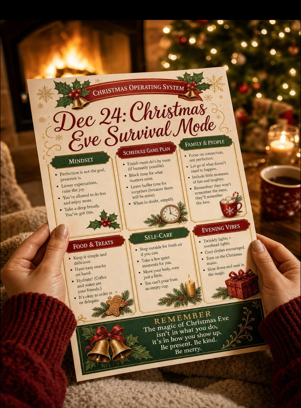 The Christmas Operating System | Holiday SEL Guide for Families | 30+ Pages of Activities, Reflections & Connection Prompts | Printable Digital Download