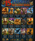 15 Animals That Changed History – Educational Posters (15 Pages + Cover, PDF + PNG)