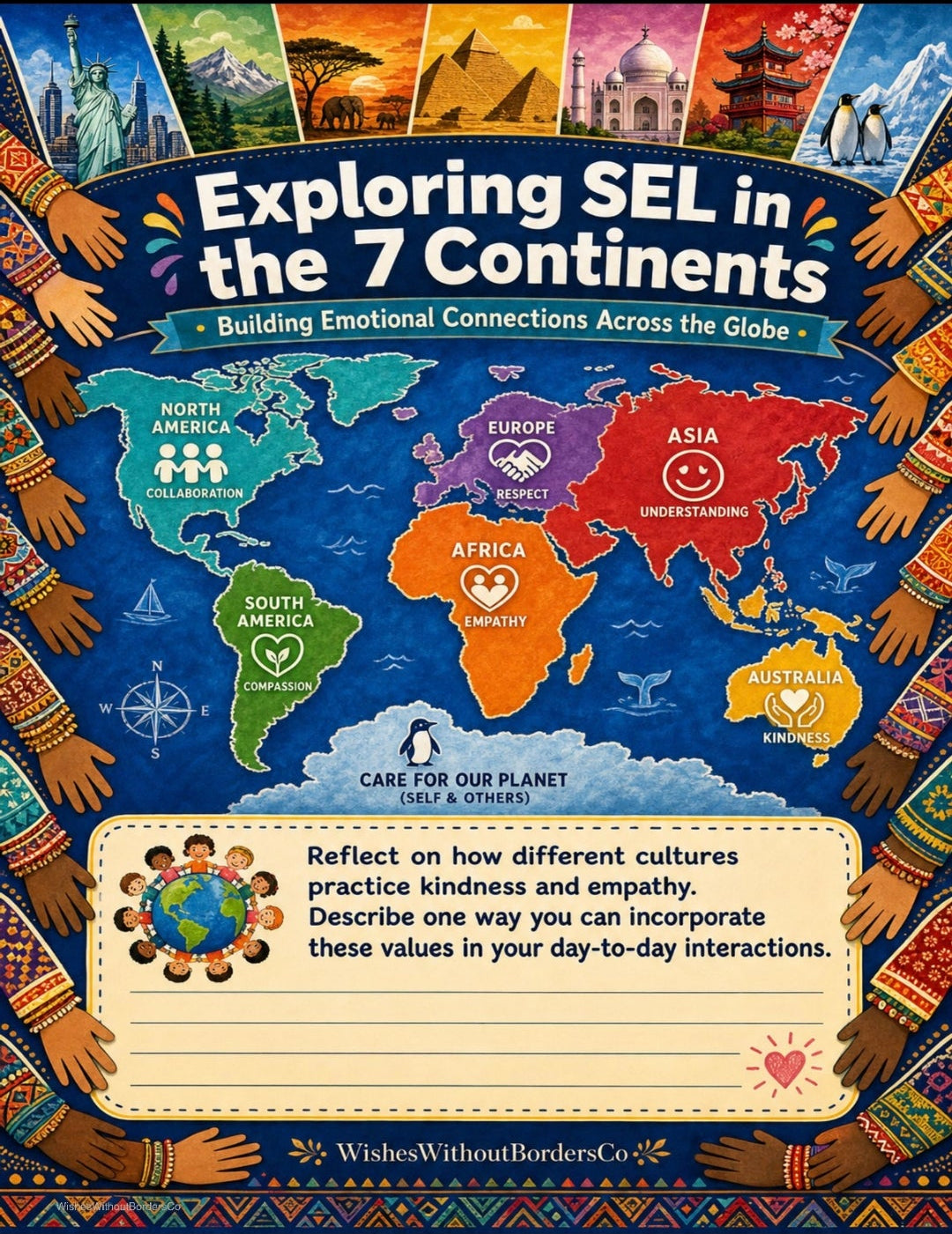 Exploring the 7 Continents: A Social and Emotional Learning (SEL) Journey
