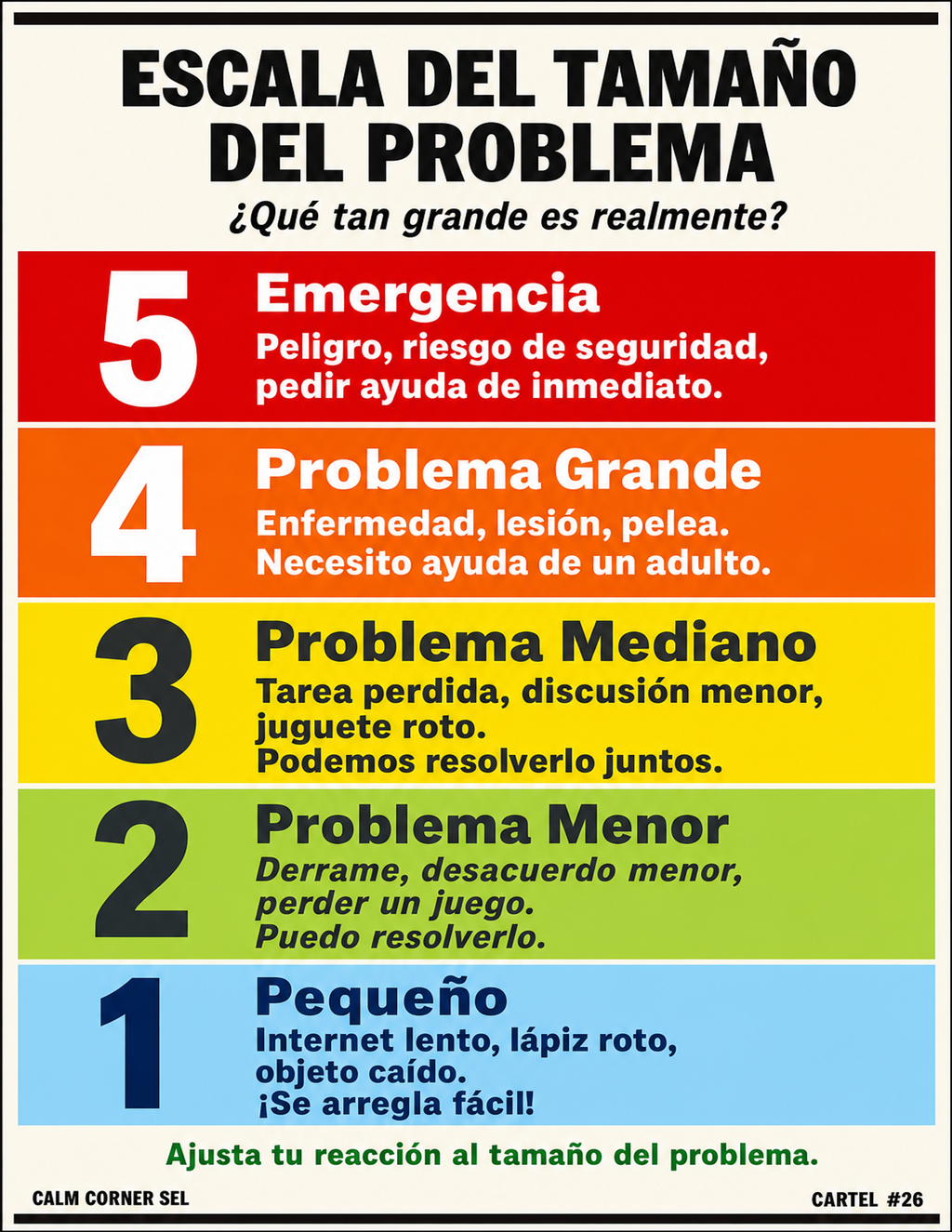 Rincón de Calma — 15 Carteles SEL en Español | Aprendizaje Socioemocional | Decoración de Clase Bilingüe | Recursos para Consejeros Escolares | Mentalidad de Crecimiento