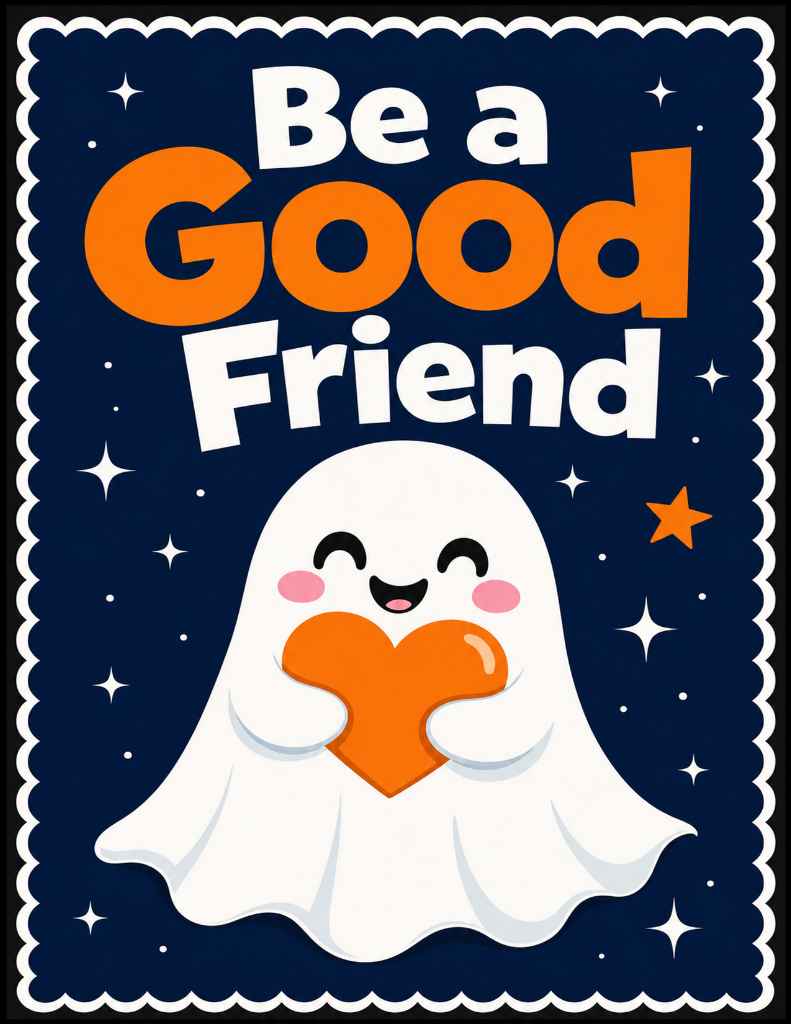 Halloween SEL Positive Affirmation Posters – Cute Classroom Decor (10-Pack, PDF + PNG)
