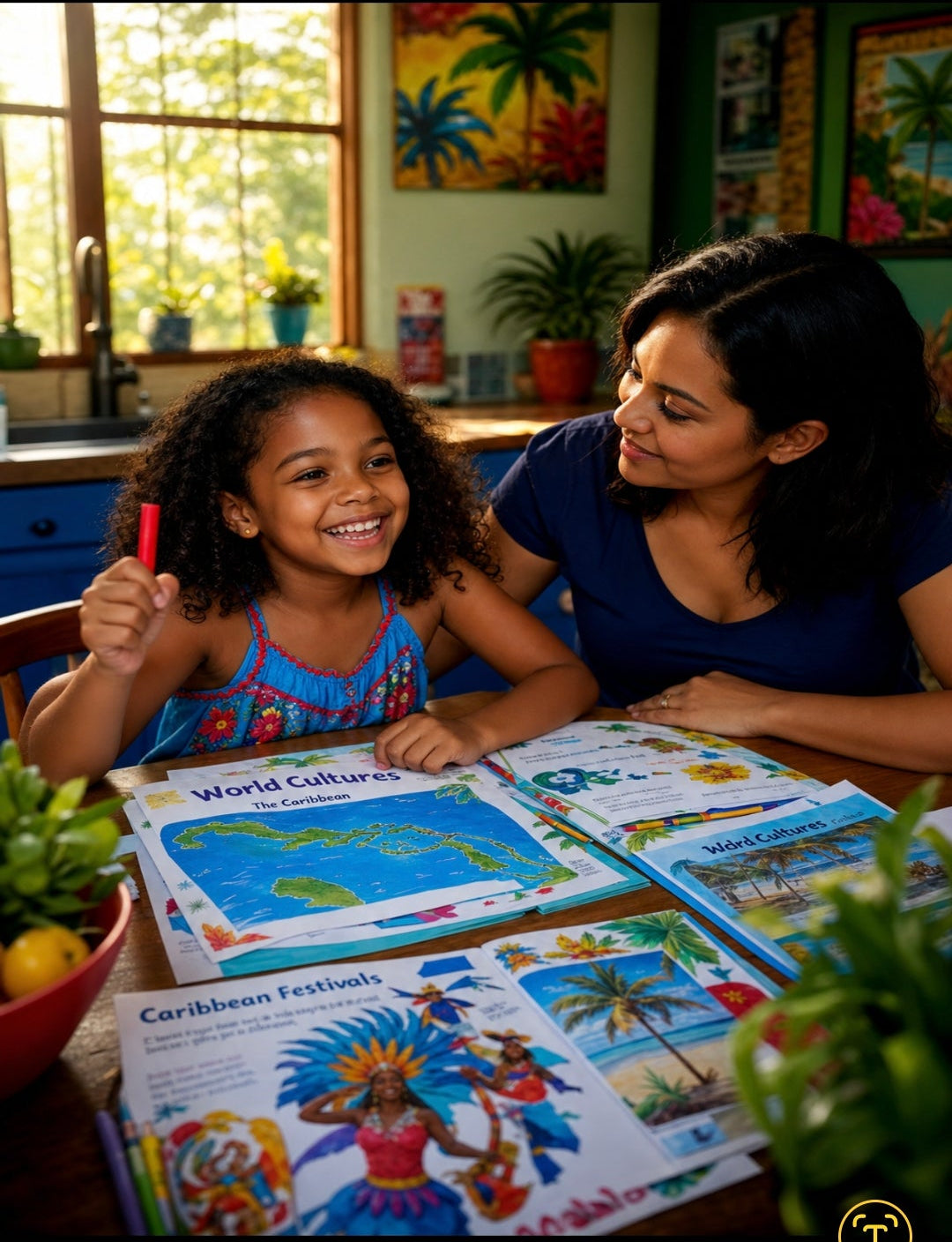 World Cultures and Caribbean Activity Pack for Kids | 20-Page Printable Homeschool Workbook | Cultural Awareness, Geography & Social Studies | Educational Digital Download
