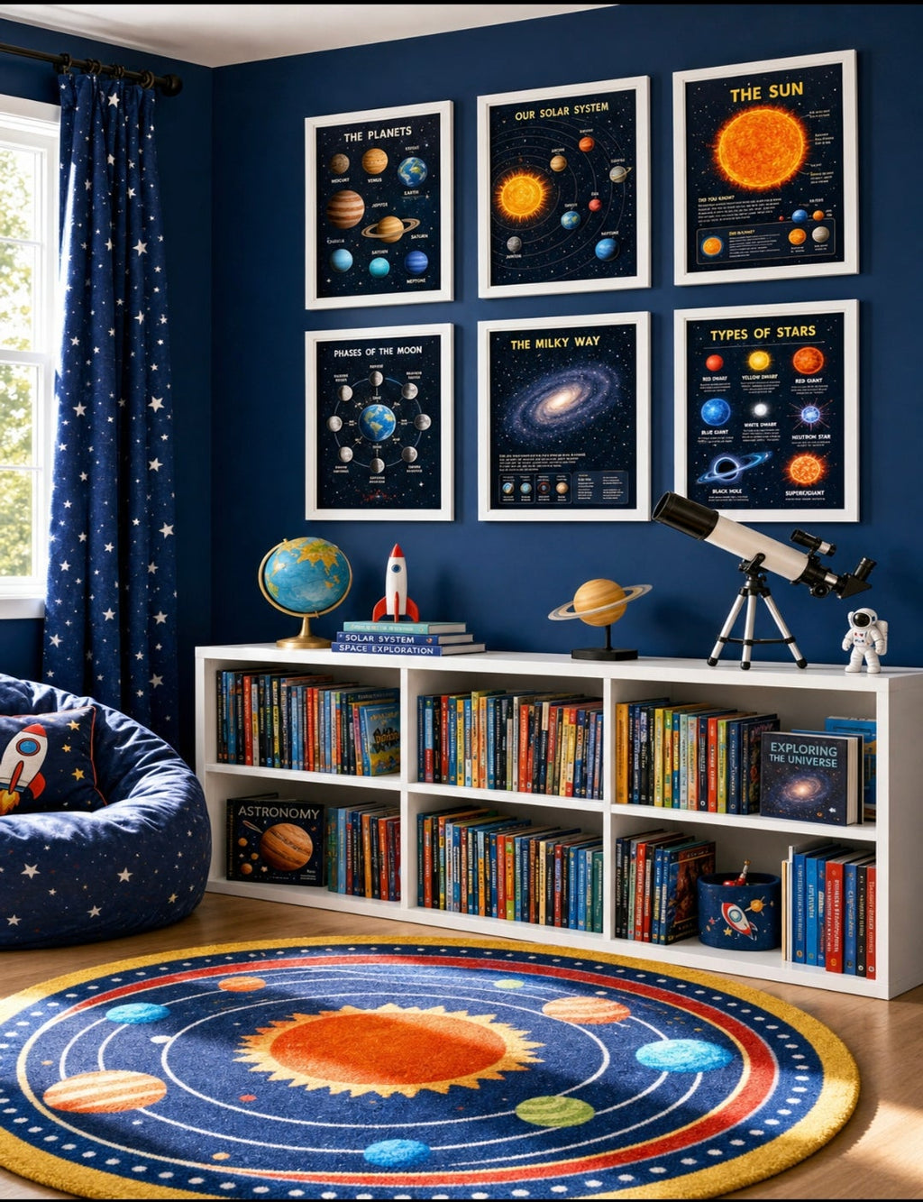 Planet Mars Infographic Poster | Solar System Wall Art | The Red Planet | Kids Science Classroom Decor | Digital Download