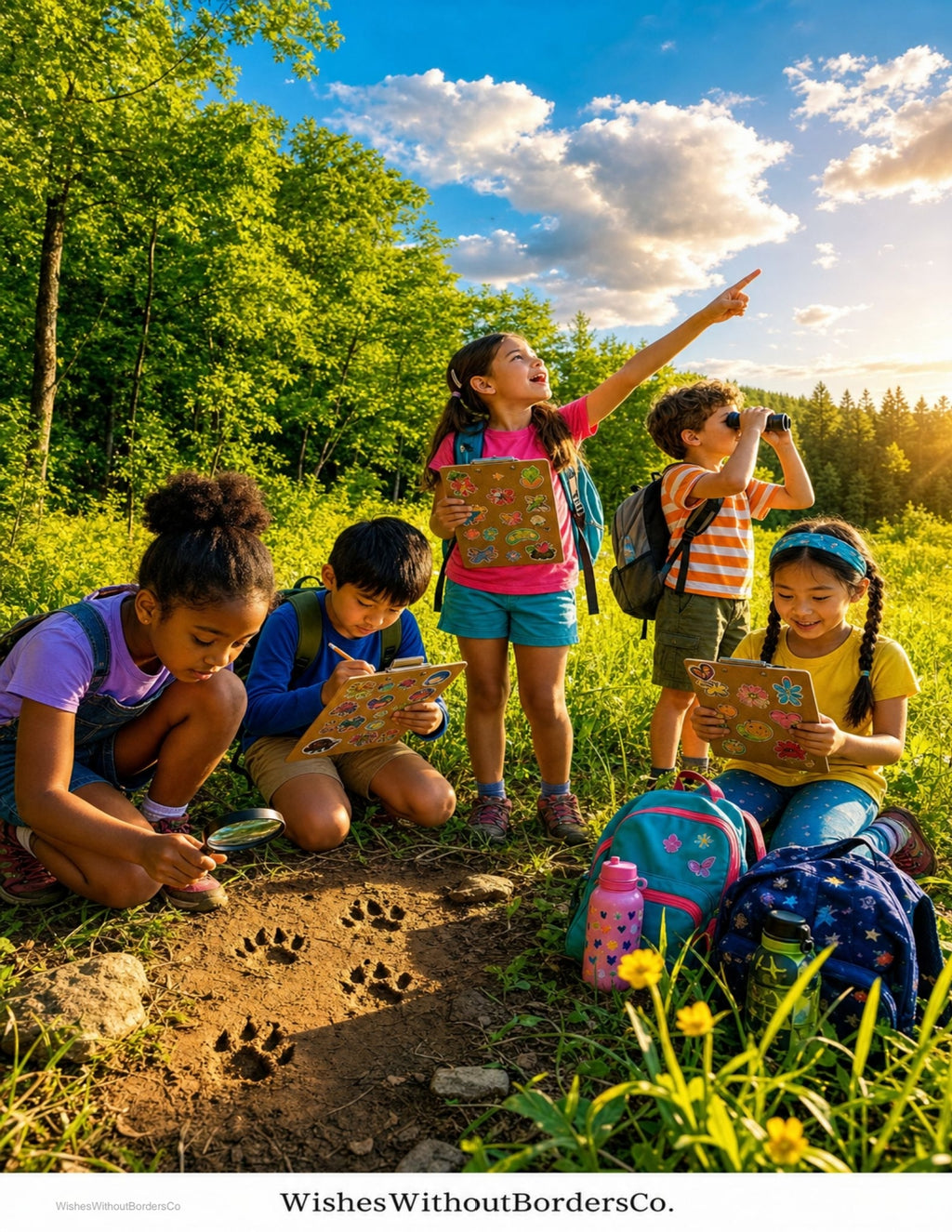 Nature & Outdoor Exploration Pack | Bilingual SEL Activities for Kids