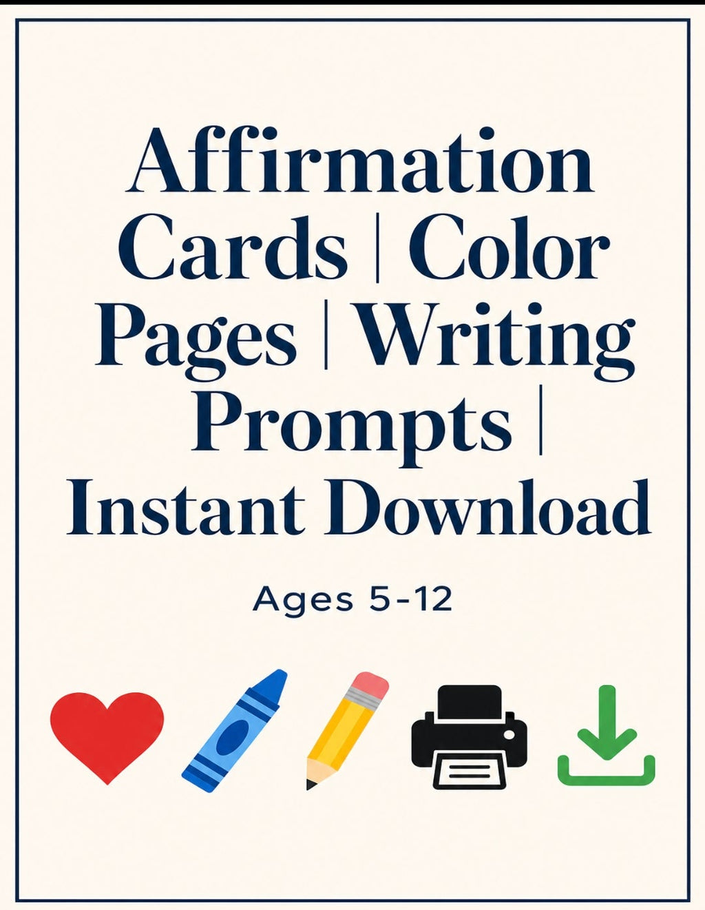 I Am Brilliant — Multicultural Affirmation & Activity Kit for Kids | Self-Esteem Building | Coloring, Writing Prompts & Positive Affirmation Cards | Printable PDF