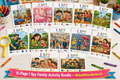 Printable I Spy Family Activity Pages for Kids | 11-Page Search & Find Bundle | Digital Download