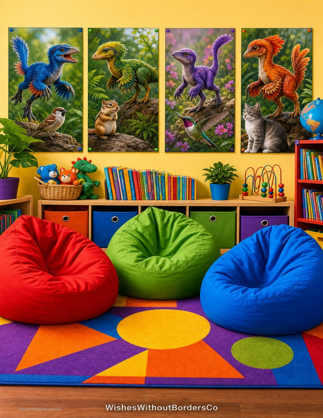 10 Dinosaurs with the Weirdest Heads | Educational Poster Set for Kids
