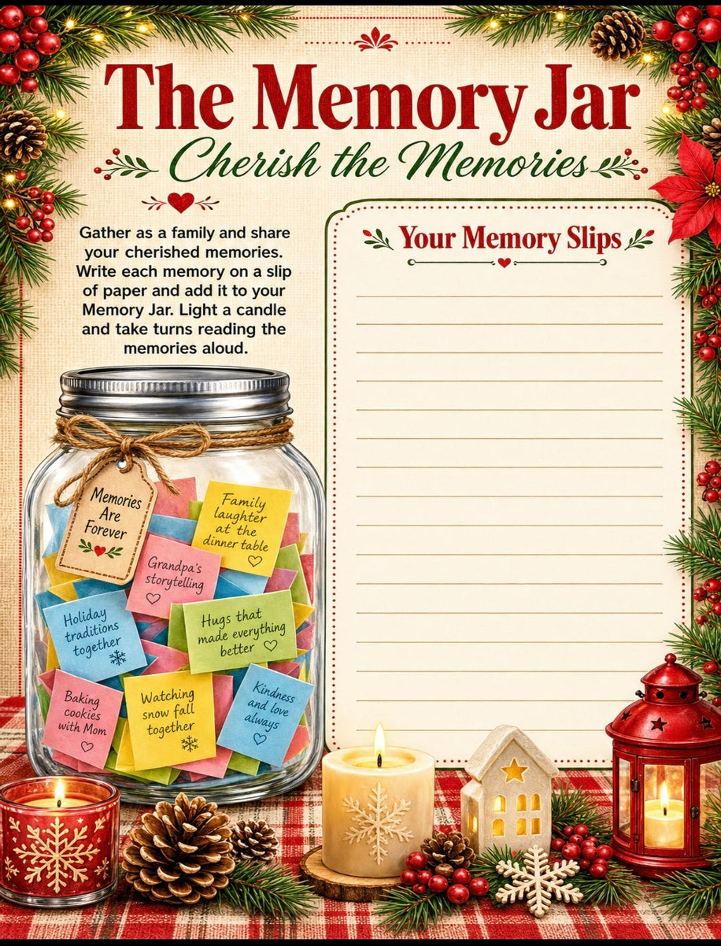 The Empty Chair: A Holiday Survival Guide for Grief | Printable Workbook & Journal | Christmas Thanksgiving New Years Bereavement Support | Loss Memorial Coping Tool