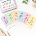SEL Journal Cards — Print & Cut Sheet (6 Cards) — Pastel Edition — Social Emotional Learning