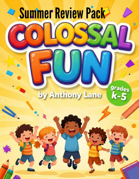 Summer Review Workbook Grade 1st-2nd cover — multicultural printable activities