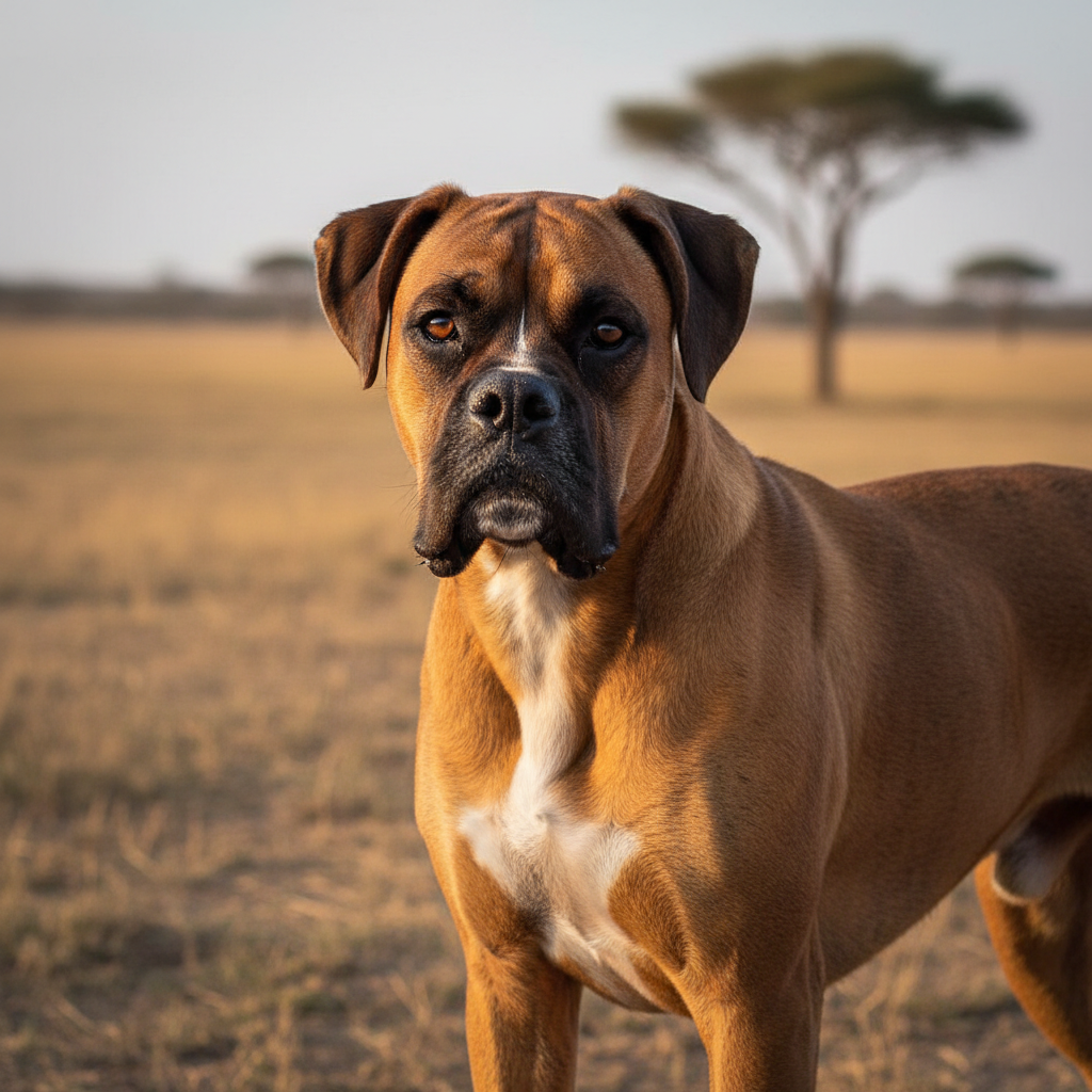 Doberman in Golden Light