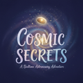 Cosmic Secrets Galaxy Poster | Magical Space Wall Art | Dark Boho Kids Room Decor | Astronomy Adventure Print | Digital Download