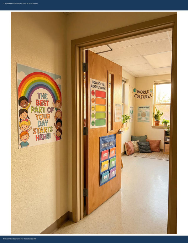 Welcome Back Kit: SEL Classroom Connection System for Teachers (K-5) — Digital Printable
